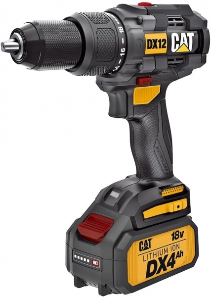 CAT DX12.2 Akülü Matkap (4 Ah / 2 Akülü)