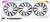 XFX Mercury Radeon RX 9070 XT OC Magnetic Air White Ekran Kartı