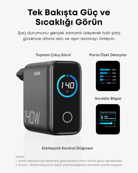 Anker A2697 Şarj Aleti