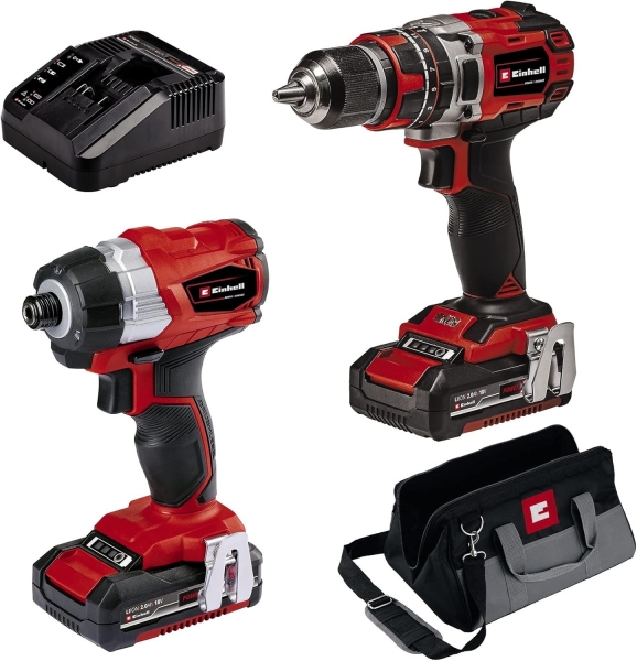 Einhell TP-18V Twin Pack BL Akülü Matkap