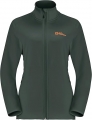 Jack Wolfskin Baiselberg Fz M Black Olive (1711381-4161) Erkek Polar Mont