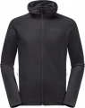 Jack Wolfskin Baiselberg Hooded Fz M Phantom (1710541-6350) Erkek Polar Mont