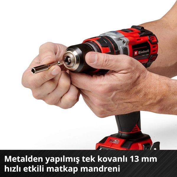 Einhell TP-CD 18/50 Li-i BL Solo Akülü Matkap (Aküsüz)