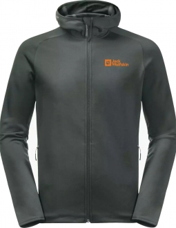 Jack Wolfskin Baiselberg Hooded Fz M Erkek Polar Mont