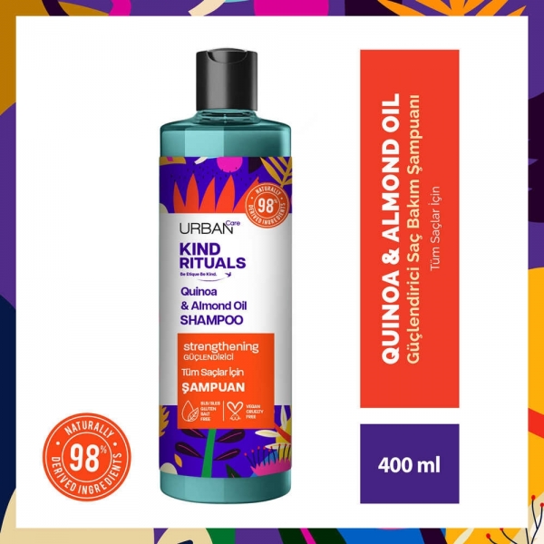 Urban Care Kind Rituals Kinoa Almond Oil 400 ml Şampuan