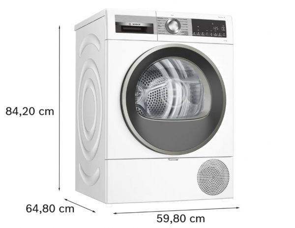 Bosch WQG25201TR Isı Pompalı Kurutma Makinesi