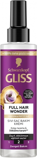 Gliss Full Hair Wonder Sıvı 200 ml Saç Kremi