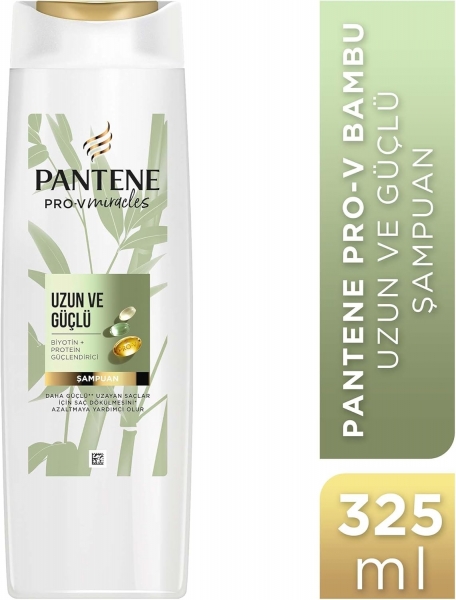 Pantene Pro-V Miracles Uzun ve Güçlü Bambu 325 ml Şampuan