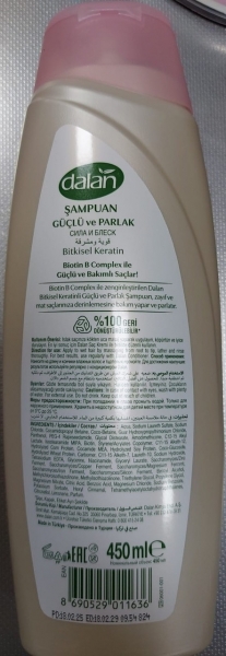 Dalan Güçlü ve Parlak 450 ml Şampuan