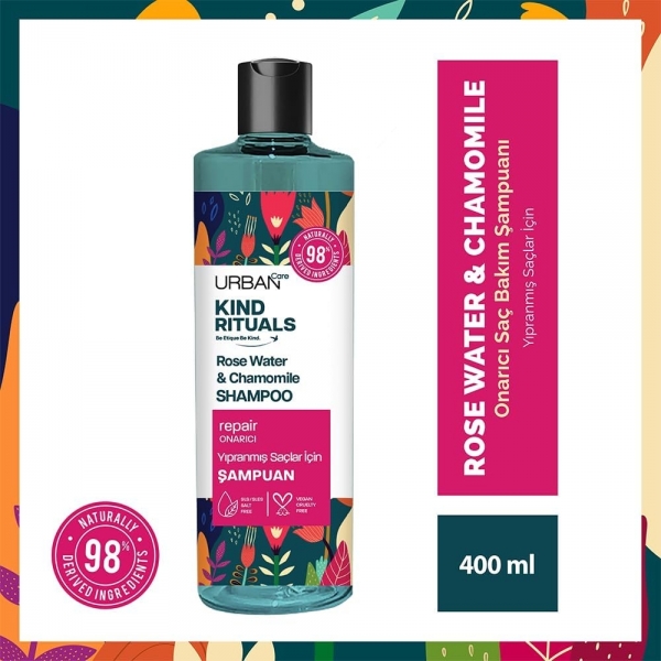 Urban Care Kind Rituals Rose Water Chamomile 400 ml Şampuan