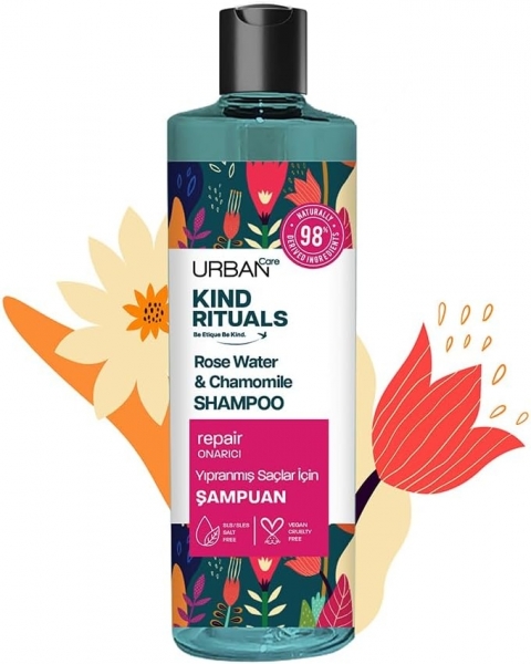Urban Care Kind Rituals Rose Water Chamomile 400 ml Şampuan