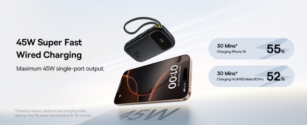 Baseus EnerFill FC31 45W 20000 mAh Powerbank