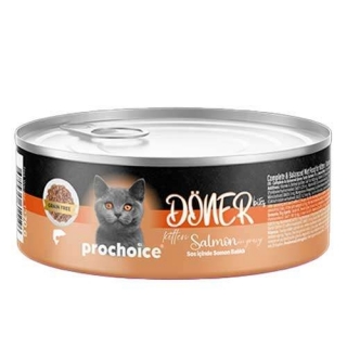 Pro Choice Döner Bites Sos İçinde Somonlu Yavru 70 gr Kedi Maması