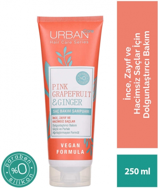 Urban Care Pink Grapefruit & Ginger 250 ml Şampuan
