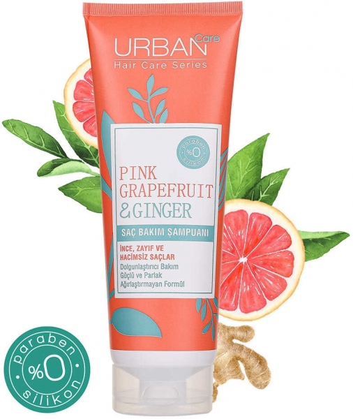 Urban Care Pink Grapefruit & Ginger 250 ml Şampuan