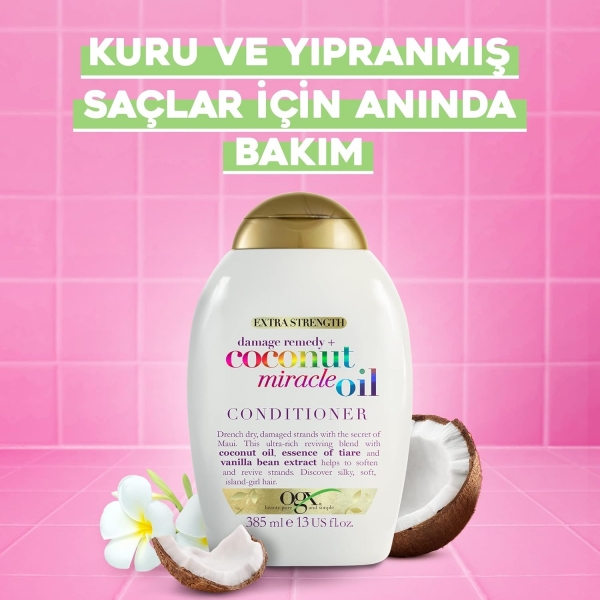 Ogx Coconut Miracle Oil 385 ml Saç Kremi