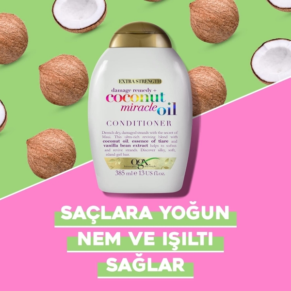 Ogx Coconut Miracle Oil 385 ml Saç Kremi