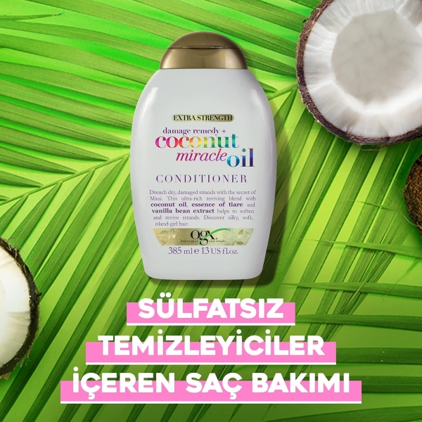 Ogx Coconut Miracle Oil 385 ml Saç Kremi