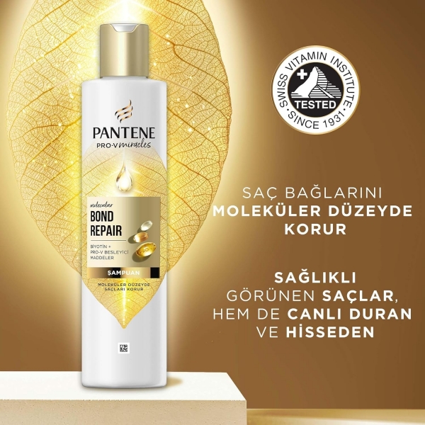 Pantene Pro-V Miracles Molecular Bond Repair 250 ml Şampuan