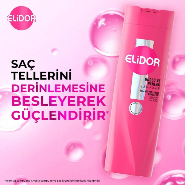 Elidor Güçlü ve Parlak 400 ml Şampuan