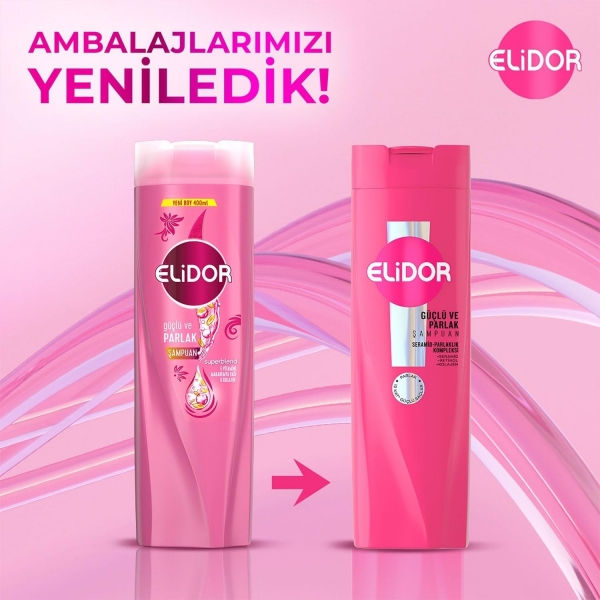 Elidor Güçlü ve Parlak 400 ml Şampuan