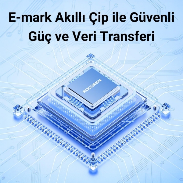 Rocoren Type-C to Type-C 100W Şarj Kablosu (3 m)