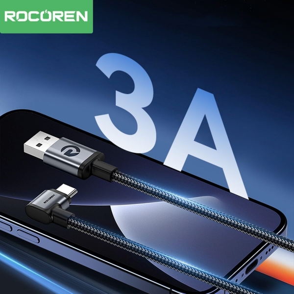Rocoren USB-A to Type-C 3A Şarj Kablosu (2 m)