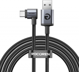 Rocoren USB-A to Type-C 3A Şarj Kablosu