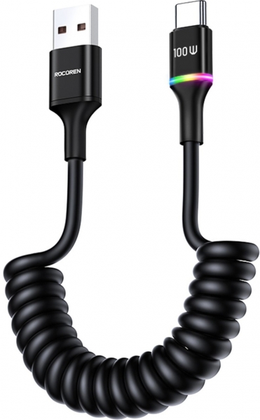 Rocoren USB-A to USB-C 100W Şarj Kablosu