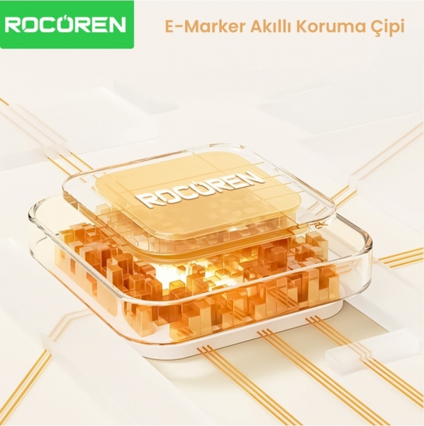 Rocoren 4 in 1 240W Şarj Kablosu