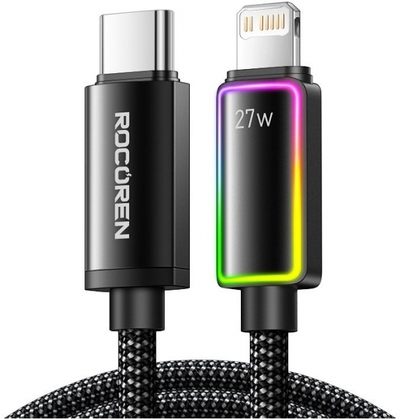 Rocoren Type-C to Lightning 27W Şarj Kablosu (1 m)