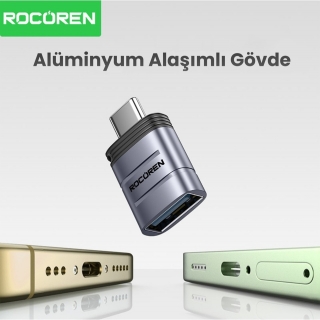 Rocoren Type-C to USB 3.2 OTG Dönüştürücü