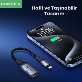 Rocoren Type-C to HDMI Dönüştürücü