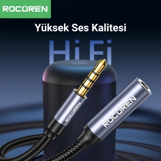 Rocoren 3.5mm Hi-Fi TRRS AUX Dönüştürücü