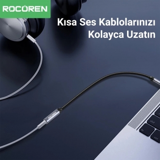Rocoren 3.5mm Hi-Fi TRRS AUX Dönüştürücü