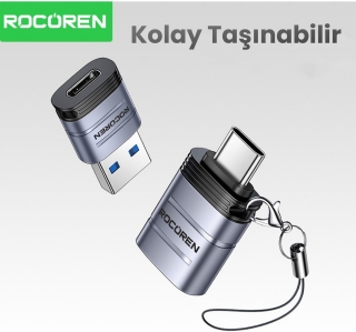 Rocoren USB 3.2 Gen 1 to Type-C OTG Dönüştürücü