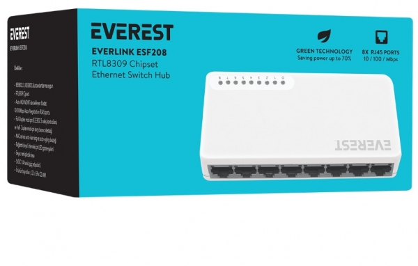 Everest Everlink ESF208 Switch