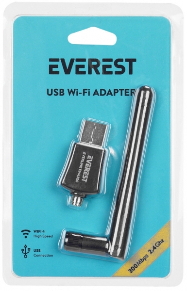 Everest EVERLINK EWA300 Kablosuz Ağ Adaptörü