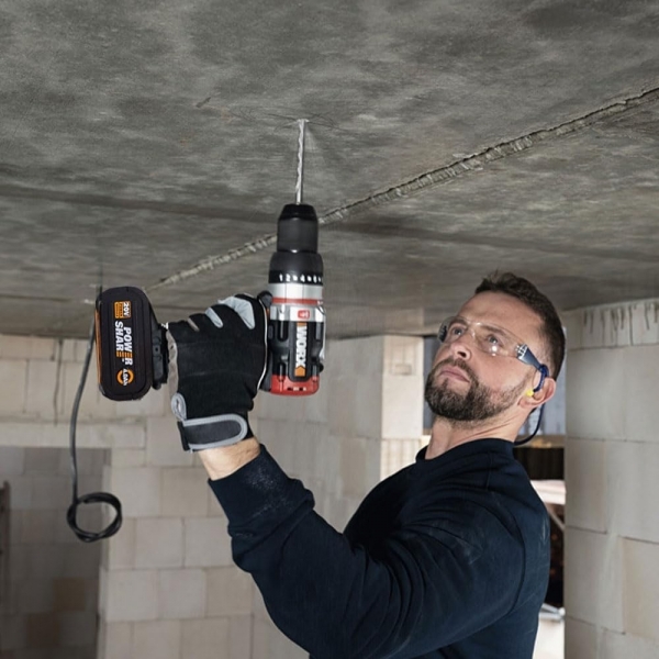 Worx WX354.4 Akülü Matkap (2 Akülü / 4 Ah)