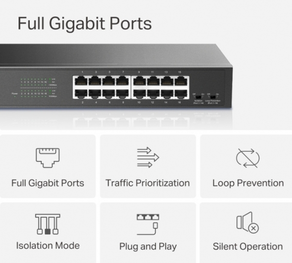 Mercusys MS116GS Switch