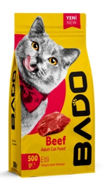 Bado Biftekli Yetişkin 500 gr Kedi Maması