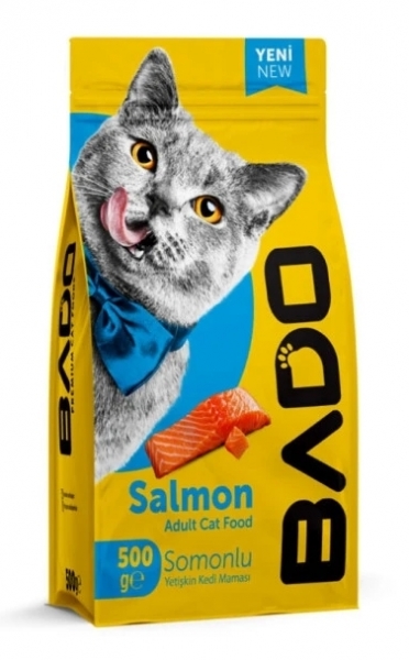 Bado Somonlu Yetişkin 500 gr Kedi Maması