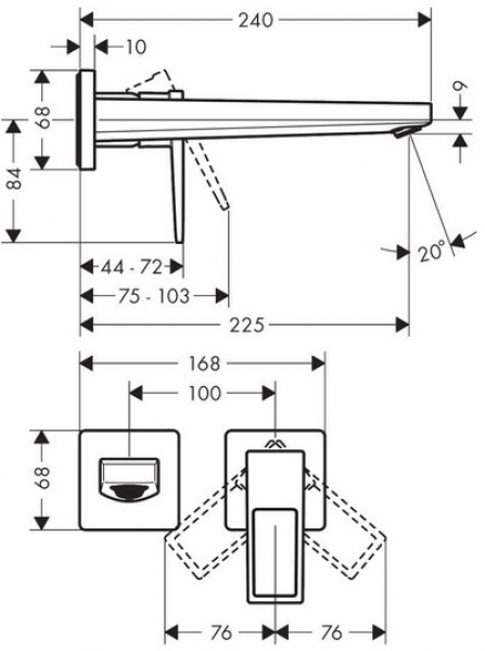 Hansgrohe Metropol 32526340 Lavabo Bataryası