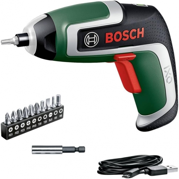 Bosch IXO 7 46 Parça Set Akülü Vidalama
