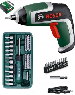 Bosch IXO 7 46 Parça Set Akülü Vidalama
