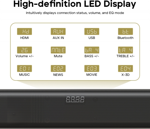 Tribit S1 200W Soundbar