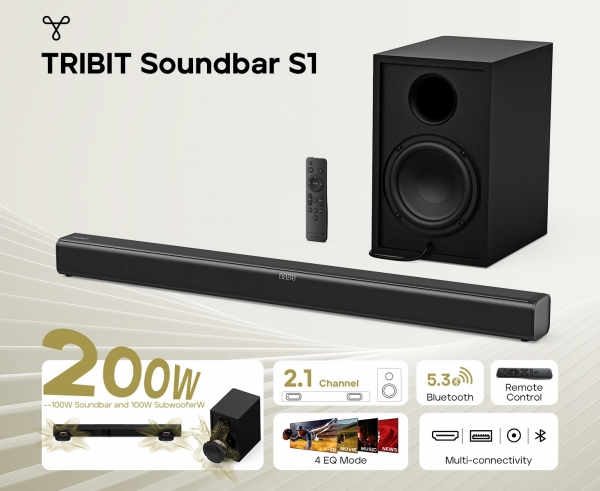 Tribit S1 200W Soundbar
