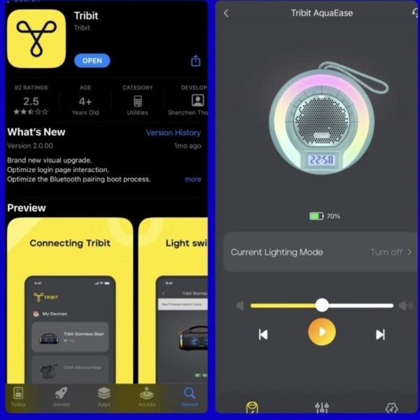Tribit AquaEase Bluetooth Hoparlör