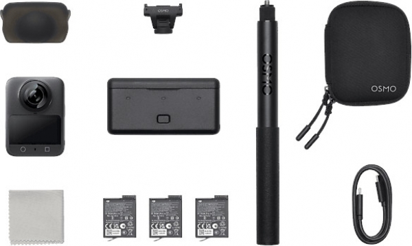 DJI Osmo 360 Adventure Combo Aksiyon Kamera (Kamera + Tripod)