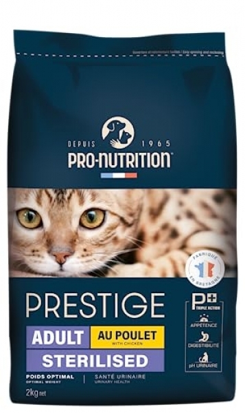 Pro Nutrition Prestige Sterilised Tavuk Etli Kısırlaştırılmış 2 kg Kedi Maması